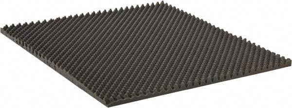American Acoustical Products - 54" Long x 54" Wide x 3" Thick, Polyurethane Foam Sheet - ASTM Specification, Gray - Americas Industrial Supply
