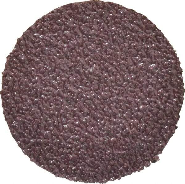 3M - 1/2" Diam, 120 Grit Aluminum Oxide Adhesive PSA Disc - Fine Grade, X Weighted Cloth Backing, For Bench Top Motors, Random Orbital Sanders - Americas Industrial Supply