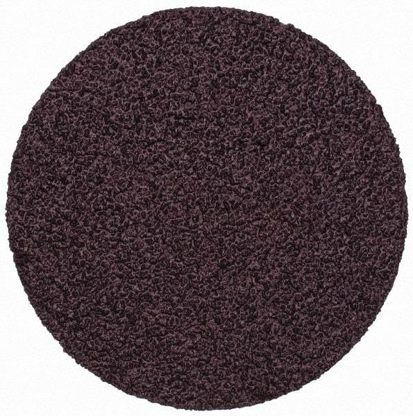 3M - 2" Diam, 50 Grit Aluminum Oxide Adhesive PSA Disc - Coarse Grade, X Weighted Cloth Backing, For Bench Top Motors, Disc Sanders, Random Orbital Sanders - Americas Industrial Supply