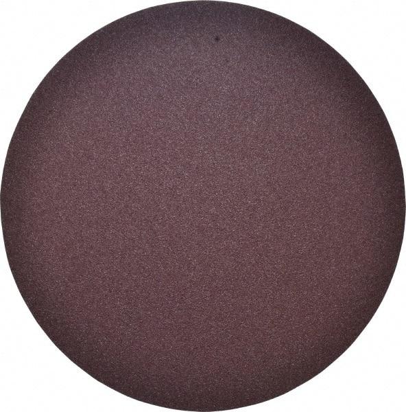 3M - 16" Diam, 36 Grit Aluminum Oxide Adhesive PSA Disc - Very Coarse Grade, X Weighted Cloth Backing, For Bench Top Motors, Random Orbital Sanders - Americas Industrial Supply