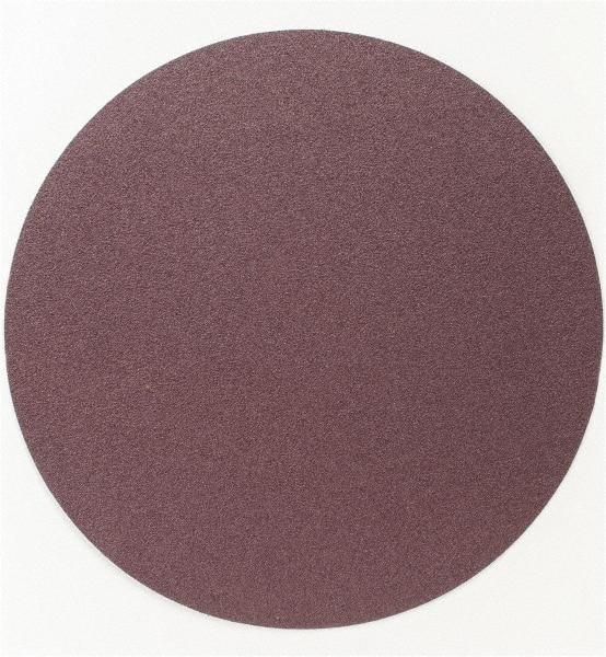 3M - 20" Diam, 40 Grit Aluminum Oxide Adhesive PSA Disc - Coarse Grade, X Weighted Cloth Backing, For Bench Top Motors, Random Orbital Sanders - Americas Industrial Supply
