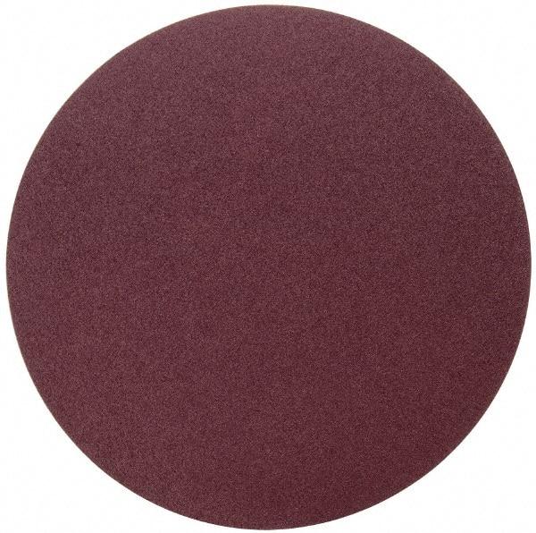 3M - 20" Diam, 60 Grit Aluminum Oxide Adhesive PSA Disc - Medium Grade, X Weighted Cloth Backing, For Bench Top Motors, Random Orbital Sanders - Americas Industrial Supply