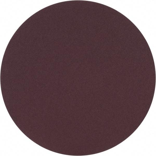 3M - 24" Diam, 60 Grit Aluminum Oxide Adhesive PSA Disc - Medium Grade, X Weighted Cloth Backing, For Bench Top Motors, Random Orbital Sanders - Americas Industrial Supply
