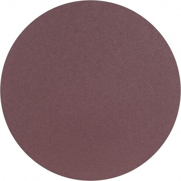 3M - 24" Diam, 80 Grit Aluminum Oxide Adhesive PSA Disc - Medium Grade, X Weighted Cloth Backing, For Bench Top Motors, Random Orbital Sanders - Americas Industrial Supply