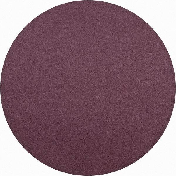 3M - 30" Diam, 60 Grit Aluminum Oxide Adhesive PSA Disc - Medium Grade, Maroon, X Weighted Backing, Flexible, Use with Random Orbital Sanders - Americas Industrial Supply