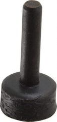 3M - 3/4" Diam Adhesive/PSA Disc Backing Pad - 1/4" Shank Diam, Medium Density, 20,000 RPM - Americas Industrial Supply