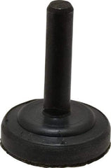 3M - 1" Diam Adhesive/PSA Disc Backing Pad - 1/4" Shank Diam, Medium Density, 20,000 RPM - Americas Industrial Supply