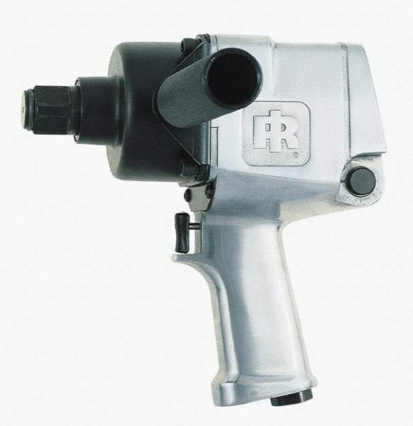 Ingersoll-Rand - 1" Drive, 6,000 RPM, 1,250 Ft/Lb Torque Impact Wrench/Ratchet - Pistol Grip Handle, 1,025 IPM, 10 CFM, 3/8" NPT Inlet - Americas Industrial Supply