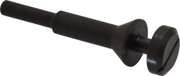Value Collection - 1/4" Shank Deburring Wheel Mandrel - Compatible with 1" Wide Deburring Wheels - Americas Industrial Supply