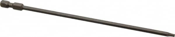 Apex - T10 Torx Bit - 1/4" Hex Drive, 6" OAL - Americas Industrial Supply