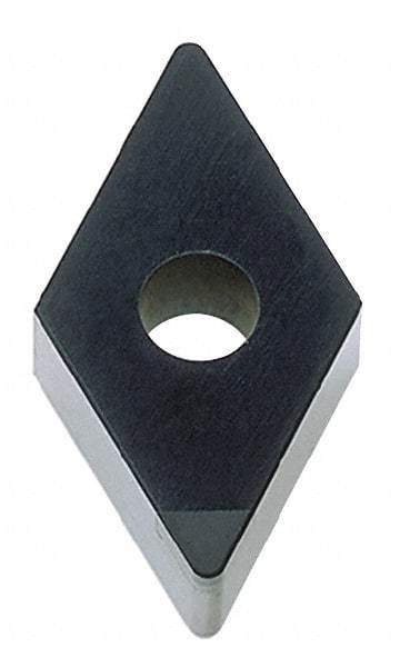Seco - DCMW32.50.5 L1 Grade PCD20 Polycrystalline Diamond (PCD) Turning Insert - 55° Diamond, 3/8" Inscr Circle, 5/32" Thick, 0.0078" Corner Radius - Americas Industrial Supply
