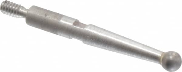 SPI - M1.7x0.35, 0.0930" Ball Diam, Carbide Ball Contact Point - 11/16" Contact Point Length, Use with Interapid Test Indicators - Americas Industrial Supply