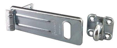 Master Lock - 4-1/2 Inch Long, Hasp - Steel - Americas Industrial Supply