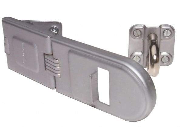 Master Lock - 6-1/4" Long, Hasp - Steel - Americas Industrial Supply