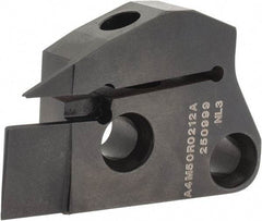 Kennametal - 2mm Groove Width, 12mm Max Depth of Cut, Right Hand Cut, A4M-A Indexable Grooving Blade - 2 Seat Size, Series A4 - Americas Industrial Supply