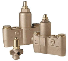 Bradley - Brass Water Mixing Valve & Unit - 26 GPM at 30 psi Flow Rate - Americas Industrial Supply