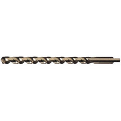 Cleveland - 31/64" 118° Spiral Flute Cobalt Taper Length Drill Bit - Americas Industrial Supply