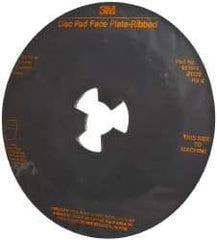 3M - 9" Max Diam, Abrasive Disc Face Plate - 6,500 RPM - Americas Industrial Supply