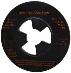 3M - 5" Max Diam, Abrasive Disc Face Plate - 5/8-11, 9,500 RPM - Americas Industrial Supply