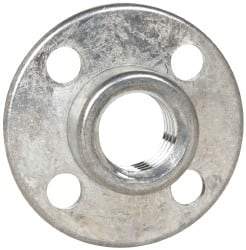 3M - 1/2" Max Diam, Abrasive Disc Retainer Nut - 5/8-11 Female, 1/2" Long - Americas Industrial Supply