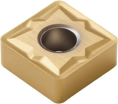 Seco - SNMG432 MR3 Grade CP200 Carbide Turning Insert - TiAlN/TiN Finish, 90° Square, 1/2" Inscr Circle, 3/16" Thick, 1/32" Corner Radius - Americas Industrial Supply