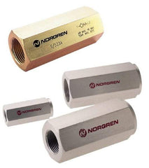 Norgren - 1-1/2" NPT Low Flow Air Fuse - 0 to 232 psi, Shutoff Valve & Aluminum Material - Americas Industrial Supply