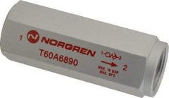 Norgren - 3/4" NPT Low Flow Air Fuse - 0 to 232 psi, Shutoff Valve & Aluminum Material - Americas Industrial Supply