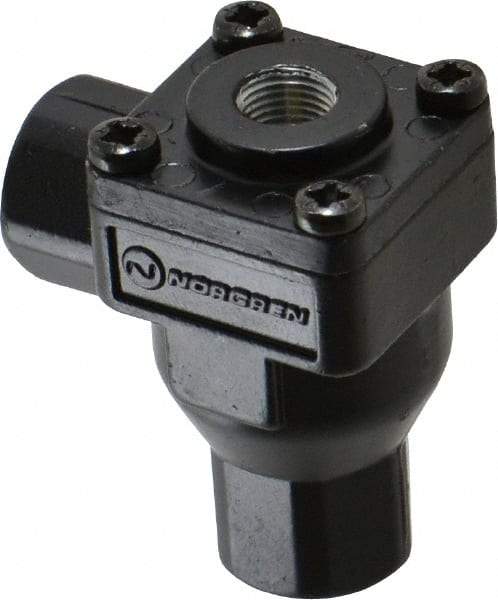 Norgren - 1/8" NPT Quick Exhaust Valve - 7 to 145 psi, Zinc Material - Americas Industrial Supply