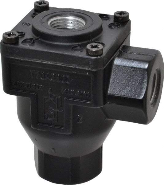 Norgren - 3/8" NPT Quick Exhaust Valve - 7 to 145 psi, Zinc Material - Americas Industrial Supply