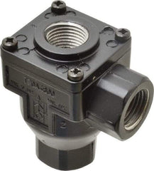 Norgren - 1/2" NPT Quick Exhaust Valve - 7 to 145 psi, Zinc Material - Americas Industrial Supply