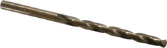 Triumph Twist Drill - 13/64" 135° Cobalt Jobber Drill - Oxide/Gold Finish, Right Hand Cut, Spiral Flute, Straight Shank, 3-5/8" OAL, Split Point - Americas Industrial Supply