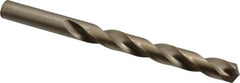 Triumph Twist Drill - 29/64" 135° Cobalt Jobber Drill - Oxide/Gold Finish, Right Hand Cut, Spiral Flute, Straight Shank, 5-5/8" OAL, Split Point - Americas Industrial Supply