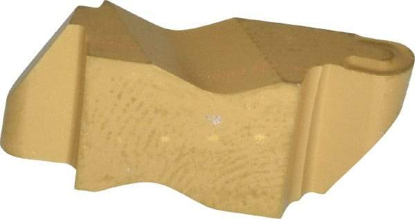 Kennametal - 3062NR K Grade KC850, 3.18mm Cutting Width Carbide Grooving Insert - 3.81mm Max Depth of Cut, Right Hand, 1.59mm Corner Radius, TiC/TiCN/TiN Finish - Americas Industrial Supply