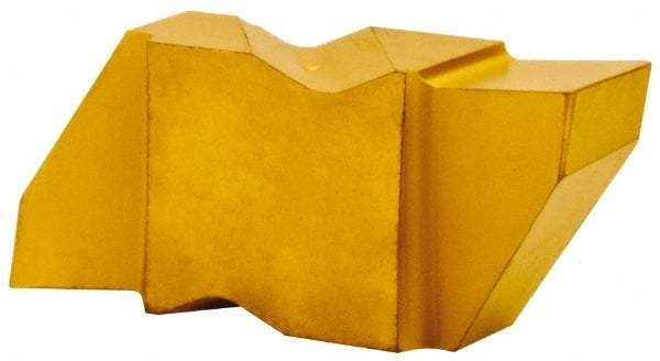 Kennametal - 4250NGP Grade KC850, 6.35mm Cutting Width Carbide Grooving Insert - 6.35mm Max Depth of Cut, Right Hand, 0.57mm Corner Radius, TiC/TiCN/TiN Finish - Americas Industrial Supply