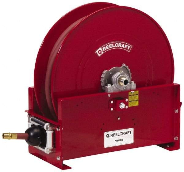 Reelcraft - 75' Spring Retractable Hose Reel - 4,800 psi, Hose Included - Americas Industrial Supply