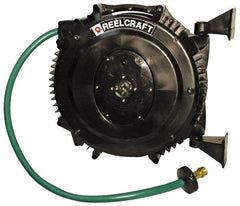 Reelcraft - 50' Spring Retractable Hose Reel - 125 psi, Hose Included - Americas Industrial Supply