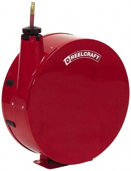 Reelcraft - 50' Spring Retractable Hose Reel - 300 psi, Hose Included - Americas Industrial Supply