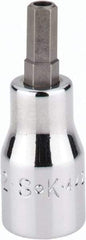 SK - 3/8" Drive, 7/32" Hex Bit Socket - 1-11/16" OAL, Tamper Resistant - Americas Industrial Supply
