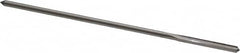 Interstate - 0.0915" High Speed Steel Chucking Reamer - Straight Flute, Straight Shank - Americas Industrial Supply