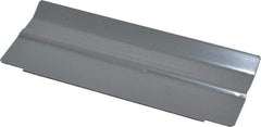 Vidmar - Tool Box Steel Drawer Divider - 4-1/4" Wide x 4-5/8" Deep x 1-7/8" High, Gray, For Vidmar Cabinets - Americas Industrial Supply