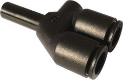 Legris - Plastic Push-To-Connect Tube Fittings Type: Plug-In Y Tube Outside Diameter (Inch): 3/8 - Americas Industrial Supply