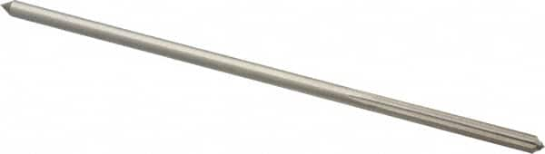 Interstate - 0.119" High Speed Steel 4 Flute Chucking Reamer - Straight Flute, Straight Shank - Americas Industrial Supply