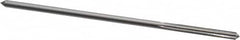 Interstate - 0.121" High Speed Steel Chucking Reamer - Straight Flute, Straight Shank - Americas Industrial Supply