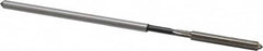 Interstate - 0.1265" High Speed Steel 6 Flute Chucking Reamer - Straight Flute, 0.119" Straight Shank - Americas Industrial Supply