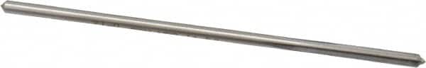 Interstate - 0.131" High Speed Steel 6 Flute Chucking Reamer - Straight Flute, 0.1275" Straight Shank - Americas Industrial Supply