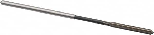 Interstate - 0.1325" High Speed Steel 6 Flute Chucking Reamer - Straight Flute, 0.1275" Straight Shank - Americas Industrial Supply