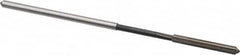 Interstate - 0.1325" High Speed Steel 6 Flute Chucking Reamer - Straight Flute, 0.1275" Straight Shank - Americas Industrial Supply