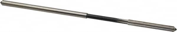 Interstate - 0.135" High Speed Steel 6 Flute Chucking Reamer - Straight Flute, 0.1275" Straight Shank - Americas Industrial Supply