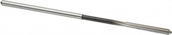 Interstate - 0.137" High Speed Steel 6 Flute Chucking Reamer - Straight Flute, 0.135" Straight Shank - Americas Industrial Supply