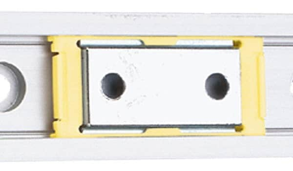 Igus - 1,500mm OAL x 27mm Overall Width x Self Lubricated Linear Guide Systems - 60mm Between Holes - Americas Industrial Supply